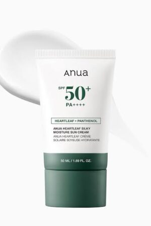 Anua Heartleaf Silky Moisture Sun Cream