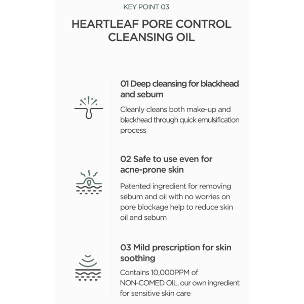 61BegEE53cL._SL1223_ Anua Best Seller Trio : Heartleaf Pore Control Cleansing Oil & Heartleaf Quercetinol Pore Deep Cleansing Foam & Anua Heartleaf 77 Soothing Toner