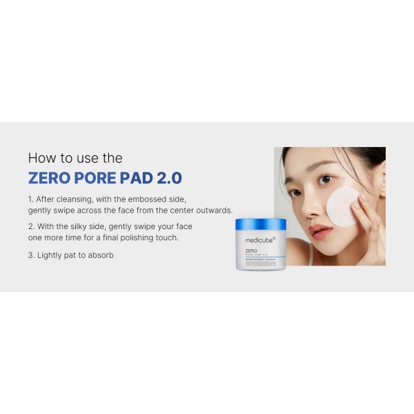 Medicube Zero Pore Pads 2.0