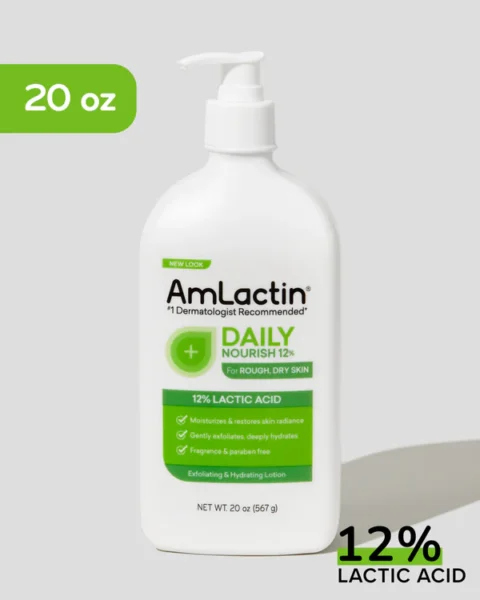 AMLACTIN Daily Nourish Lotion with 12% Lactic Acid AHA 567g