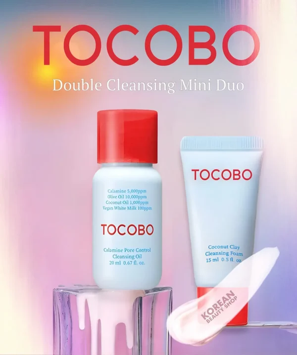 Tocobo Double Cleanser Mini Duo