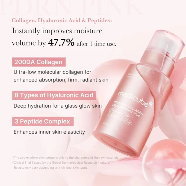 medicube - PDRN Pink Collagen Exosome Shot Serum 7500