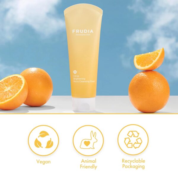 FRUDIA Citrus Brightening Micro Cleansing Foam