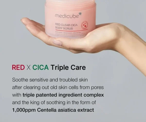 Medicube Red Clear Cica Body Scrub