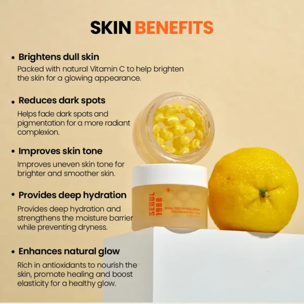KSECRET SEOUL 1988 Capsule Cream : Niacinamide 5% + Yuja
