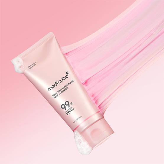 medicube PDRN Pink Niacinamide Whip Cleanser