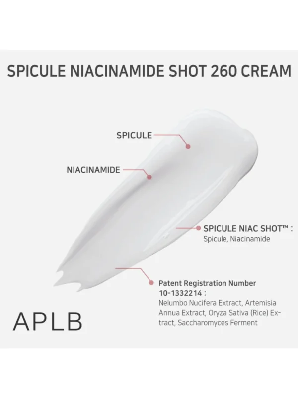 3986-3_aplb-spicule-niacinamide-shot-260-cream-55ml-texture APLB Spicule Niacinamide Shot 260 Cream