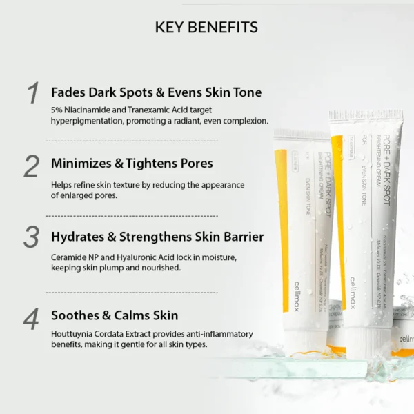 celimax Pore + Dark Spot Brightening Cream