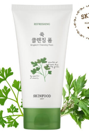 SKINFOOD Vege Garden Mugwort Cleansing Foam 120ml