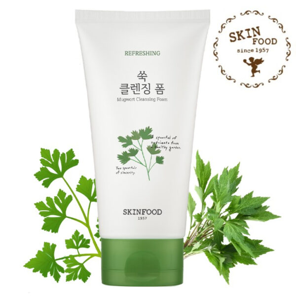 SKINFOOD Vege Garden Mugwort Cleansing Foam 120ml