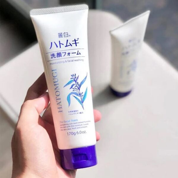 Reihaku Hatomugi Moisturizing Facial Cleansing Foam 170g