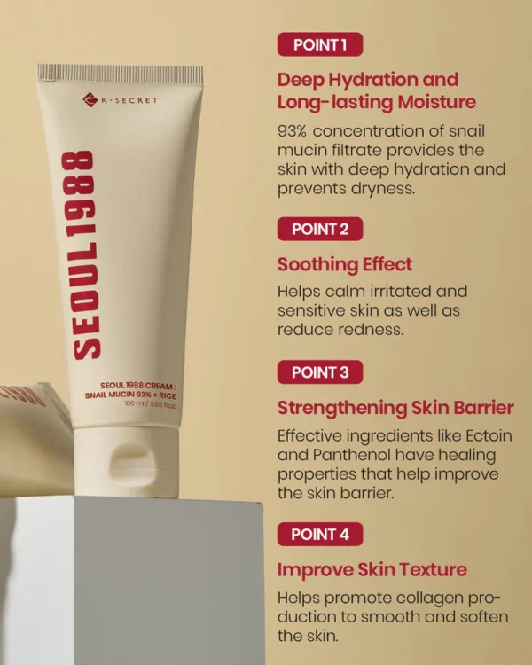 k-secret-seoul-1998-cream-snail-mucin-93-rice-100-ml-info-2_1024x1024 K-SECRET SEOUL 1998 Cream: Snail Mucin 93% + Rice 100ml