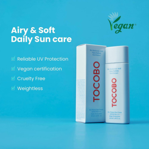 317436469649784bf0bdeb5d19 TOCOBO Bio Watery Sun Cream + Deluxe Set