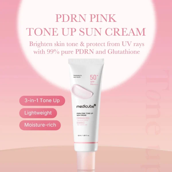 6652dcd2bfbe medicube PDRN Pink Tone Up Sun Cream