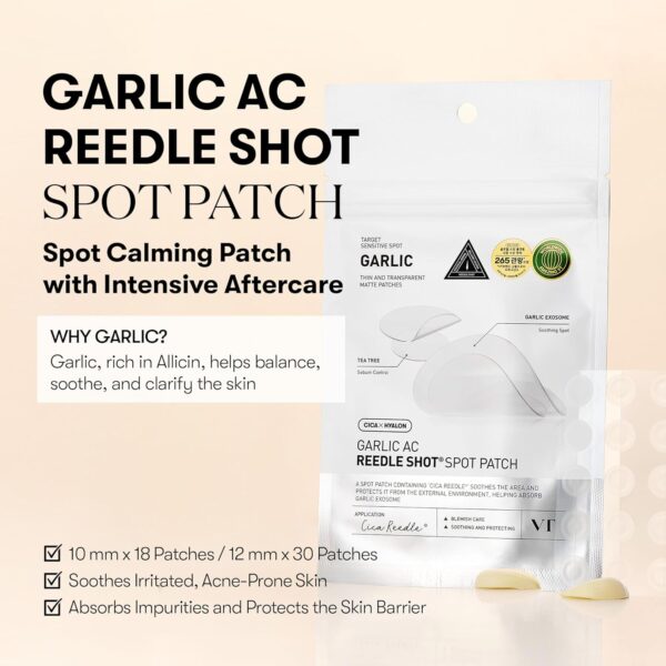 71M+CCQQTwL._SL1500_ VT Garlic AC Reedle Shot Spot Patch