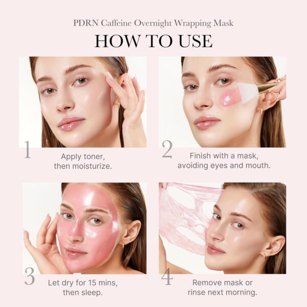 71V7rKTe88L._SL1500_ medicube PDRN Pink Caffeine Night Wrapping Mask 75ml