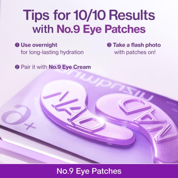numbuzin No.9 NAD+ Collagen Under Eye Patches