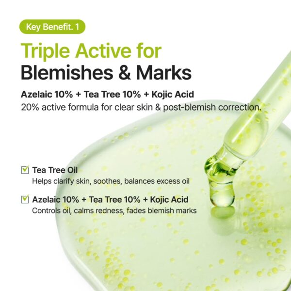 61E5HoUOAqL._SL1080_ Purito Azelaic Acid 10 Kojic Tea Tree Serum