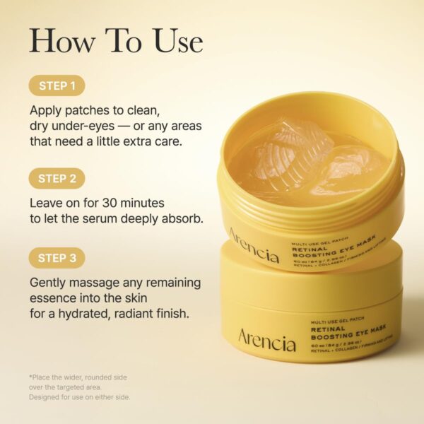 61ODOaZE4PL._SL1200_ ARENCIA Retinal Boosting Eye Mask