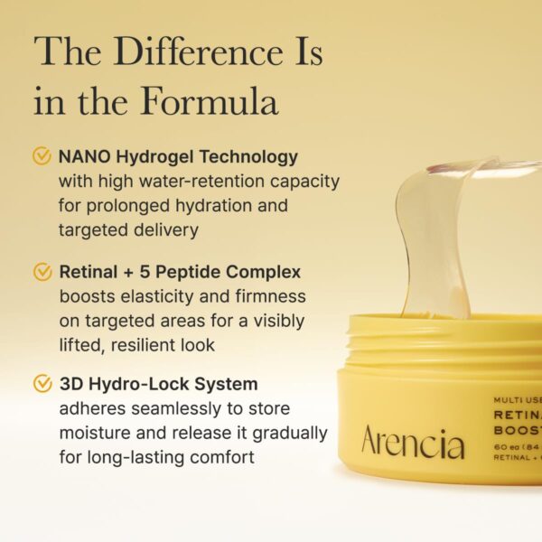 61Ptx49eDEL._SL1200_ ARENCIA Retinal Boosting Eye Mask