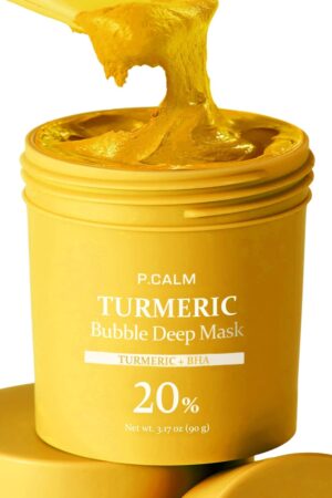 71+mDE3qKjL._SL1500_ P.CALM Turmeric Bubble Deep Mask