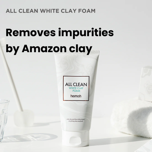 Heimish All Clean White Clay Foam 150g (cleansing foam)
