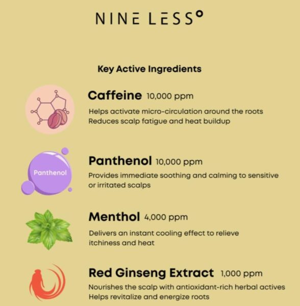 NINE LESS Root-Biome™ Caffeine Scalp Ampoule