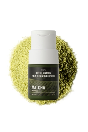 delphyr Fresh Matcha Pack Cleansing Powder