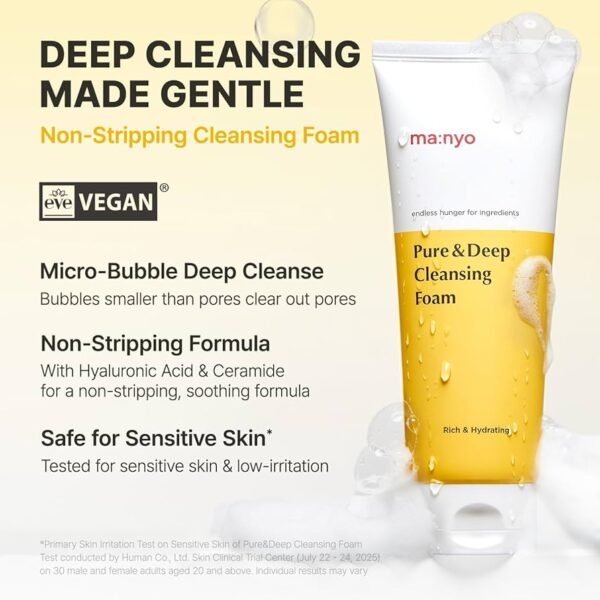 ma:nyo Pure & Deep Cleansing Foam