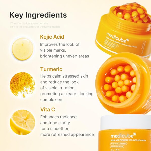 81hqR-KnMVL._SL1500_ medicube Kojic Acid Turmeric Vita Capsule Cream