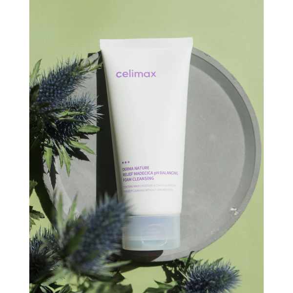 celimax Derma Nature Relief Madecica pH Balancing Foam Cleansing 150ml