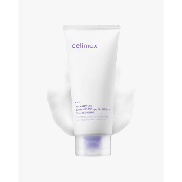 celimax Derma Nature Relief Madecica pH Balancing Foam Cleansing 150ml