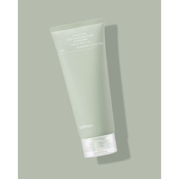 celimax Jiwoogae Cica BHA Acne Cleansing Foam