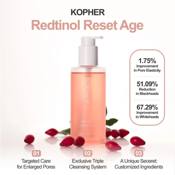k2_e6a2bf9e-3a21-4778-ab00-394b5b1354f2 KOPHER Redtinol Reset Age Cleansing Oil 200ml