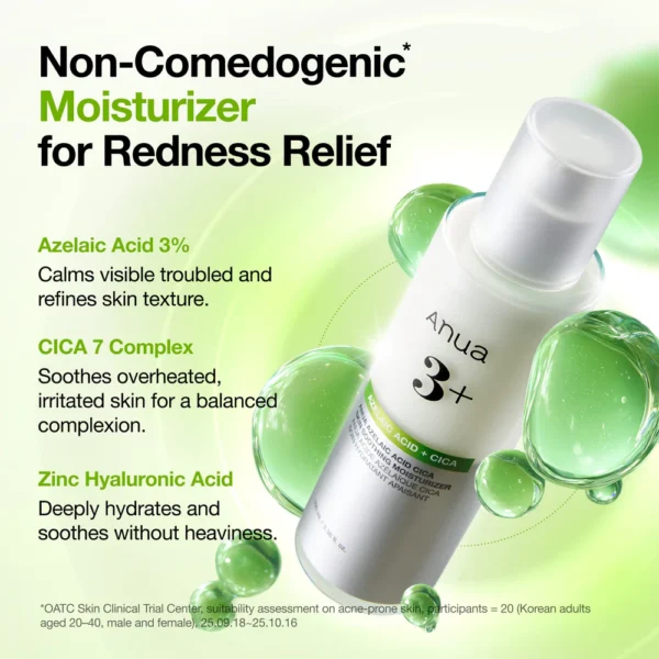 ANUA AZELAIC ACID CICA SKIN SOOTHING MOISTURIZER 100ml