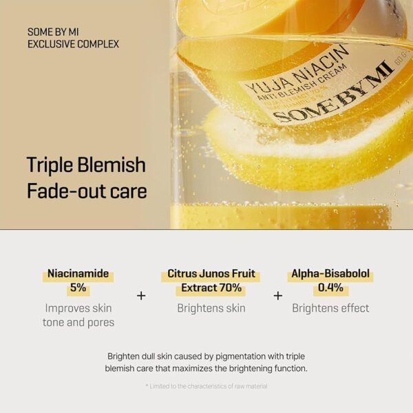 SOME BY MI Yuja Niacin Anti Blemish Cream