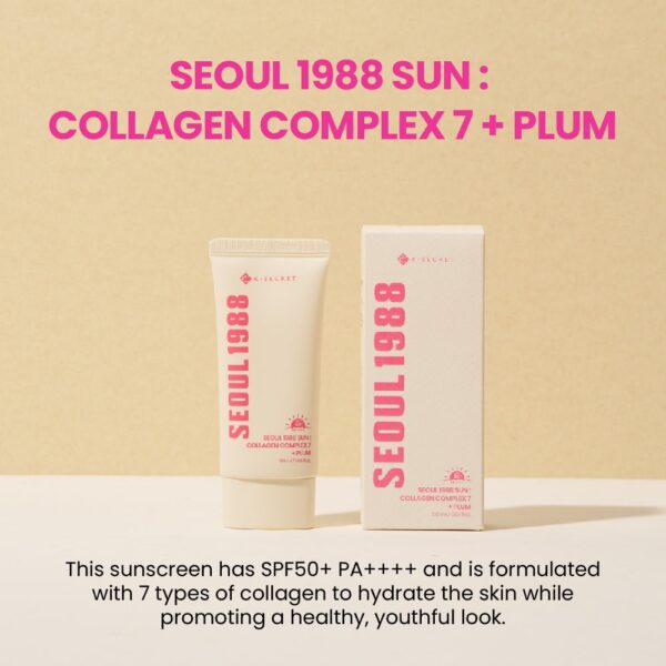 SEOUL 1988 SUN : COLLAGEN COMPLEX 7 + PLUM