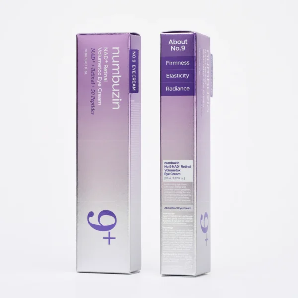 numbuzin No.9 NAD+ Retinal Volumetox Eye Cream Tube Type