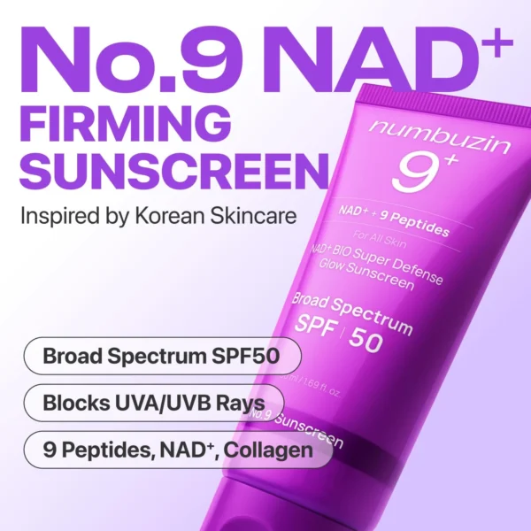 71IyR3sP-hL._SL1500 Numbuzin No.9 NAD+ 9 Peptides Dewy Sun Essence