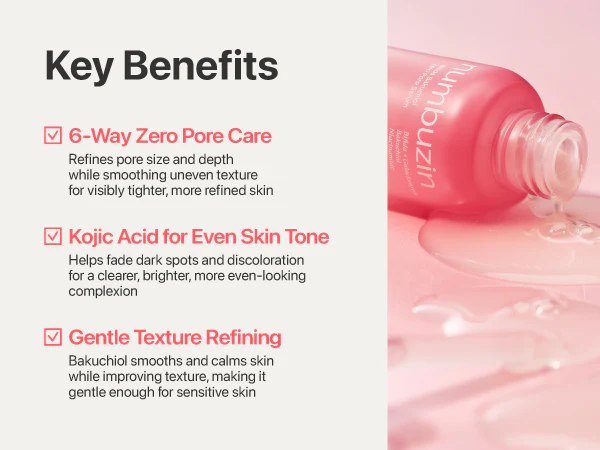 No3.BifidaBakuchiolZeroPoreSerum30ml2 Numbuzin No.3 Bifida Bakuchiol Zero Pore Serum 30ml