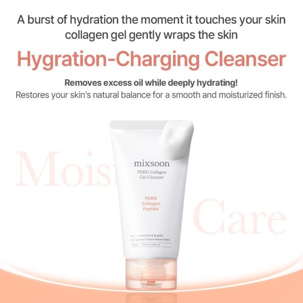 51xyyhFcReL._SL1000_ MIXSOON PDRN Collagen Gel Cleanser 100ml