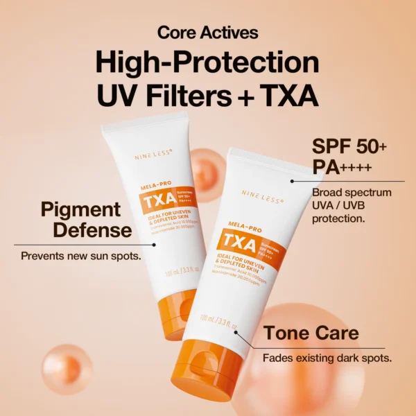 3.CoreActive_cf9a2427-f5cf-49d6-a909-48d279e817f3_1024x1024@2x NINE LESS MELA-PRO TXA Sun Screen 100ml