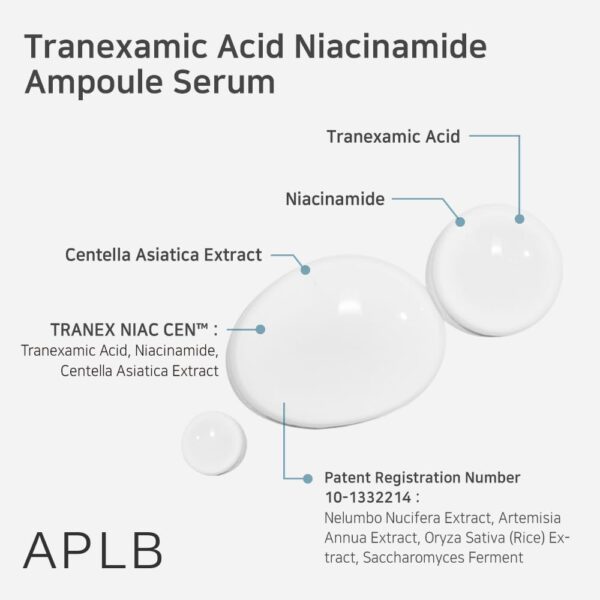 51bGO9EfFyL._SL1000_ APLB Tranexamic Acid Niacinamide Ampoule Serum