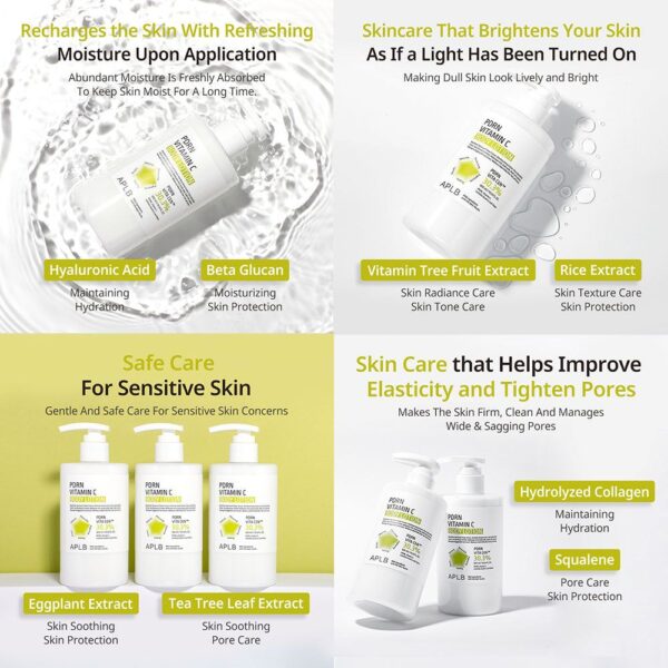 APLB-PDRN-Vitamin-C-Body-Lotion-300ml-5 APLB PDRN Vitamin C Body Lotion