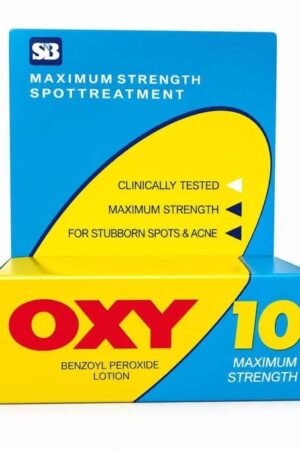 Oxy 10 Maximum Strength Benzoyl Peroxide Acne Lotion – 30ml